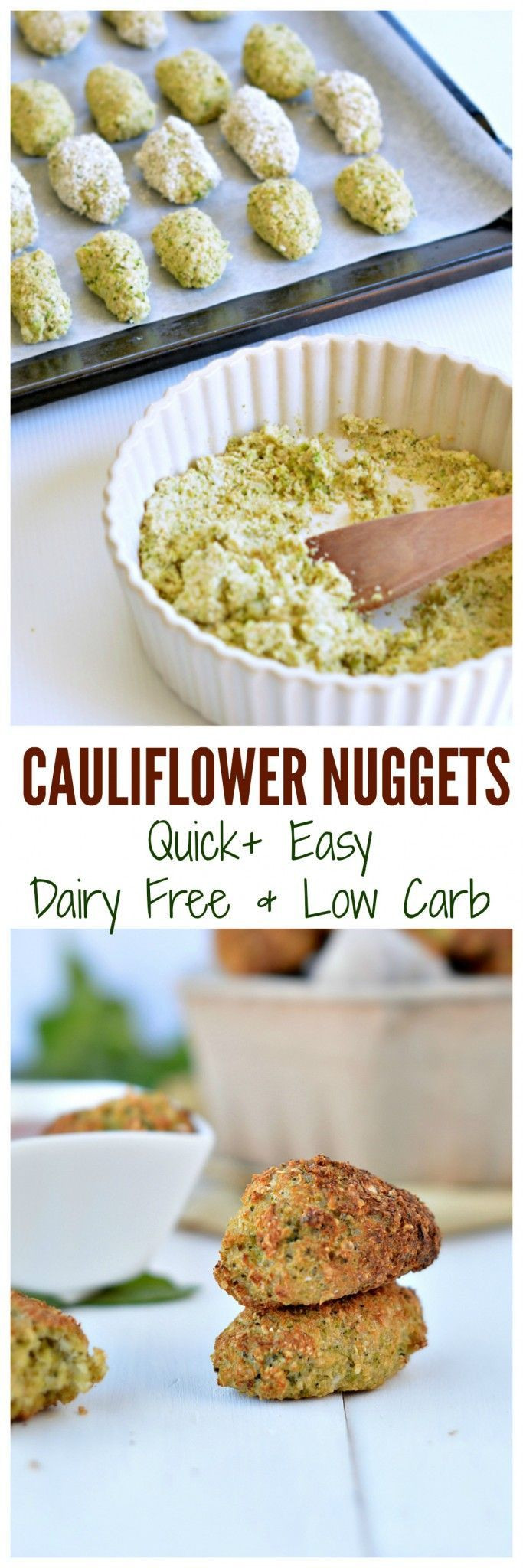 Low Carb Dairy Free Recipes
 Baked cauliflower nug s take 10 minutes to prepare 20