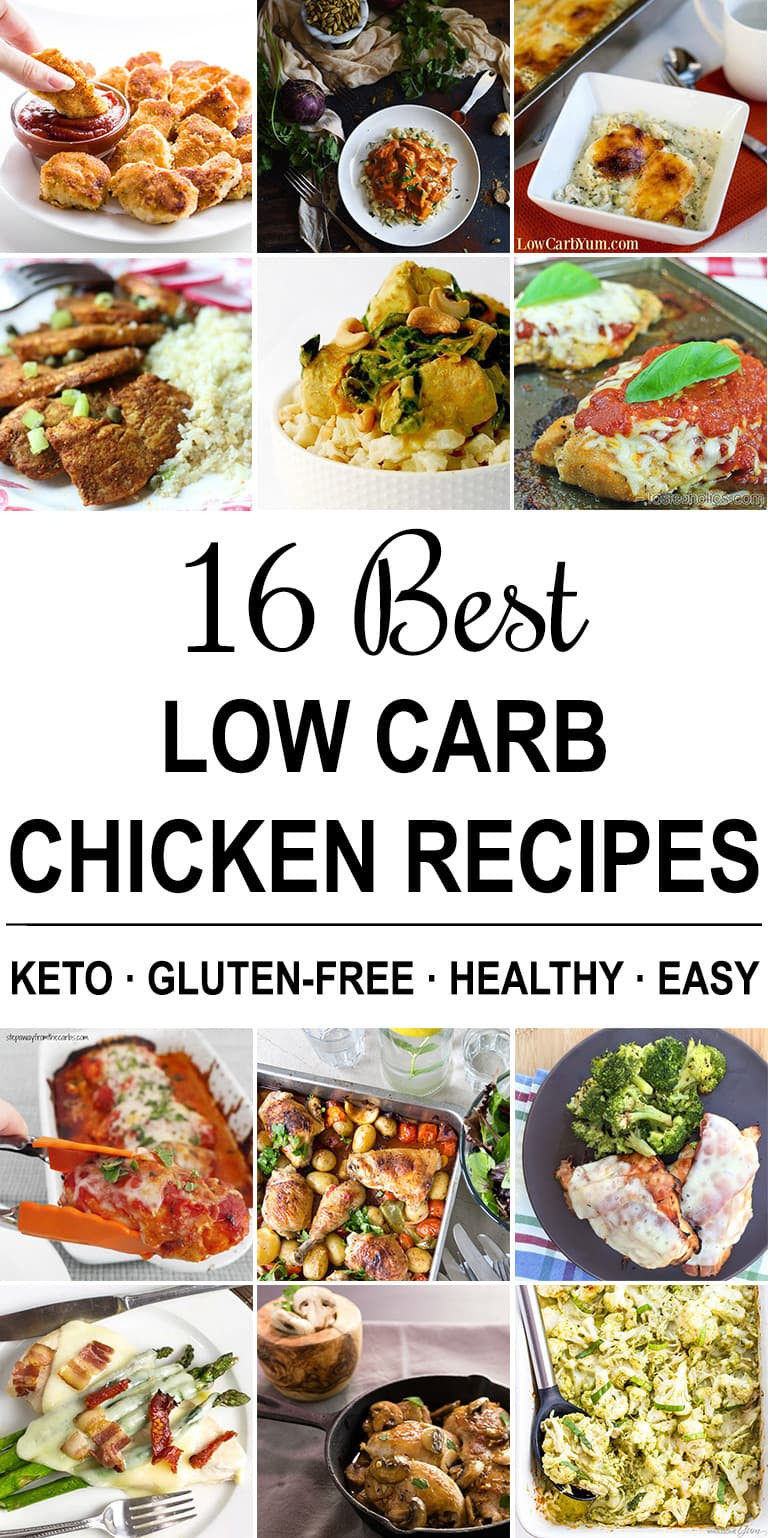 Low Carb Dairy Free Recipes
 16 Best Low Carb Chicken Recipes Easy Keto Gluten free
