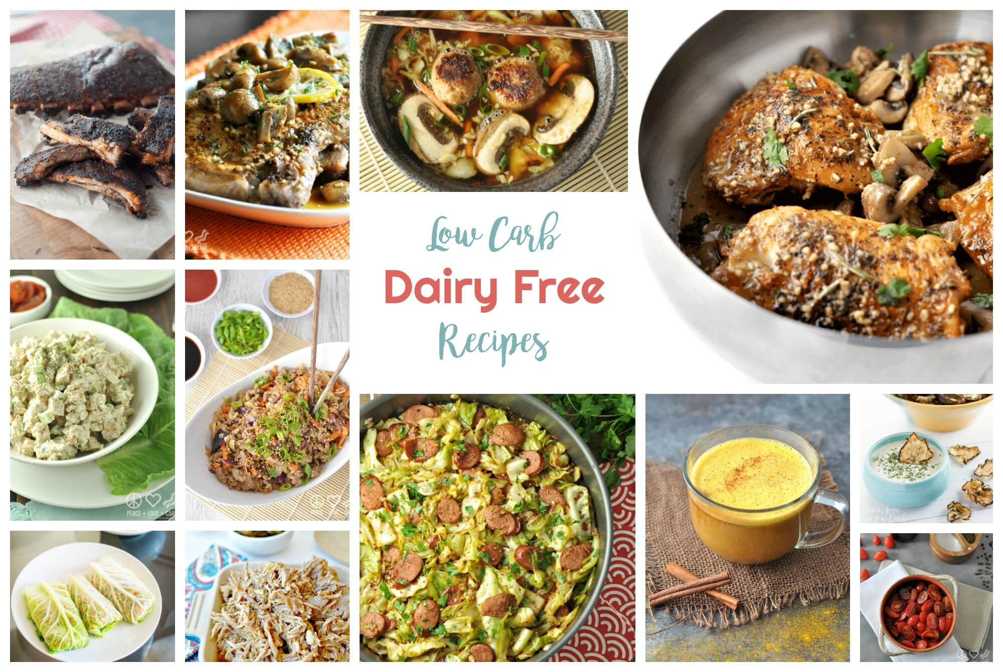 Low Carb Dairy Free Recipes
 Low Carb Dairy Free Recipes