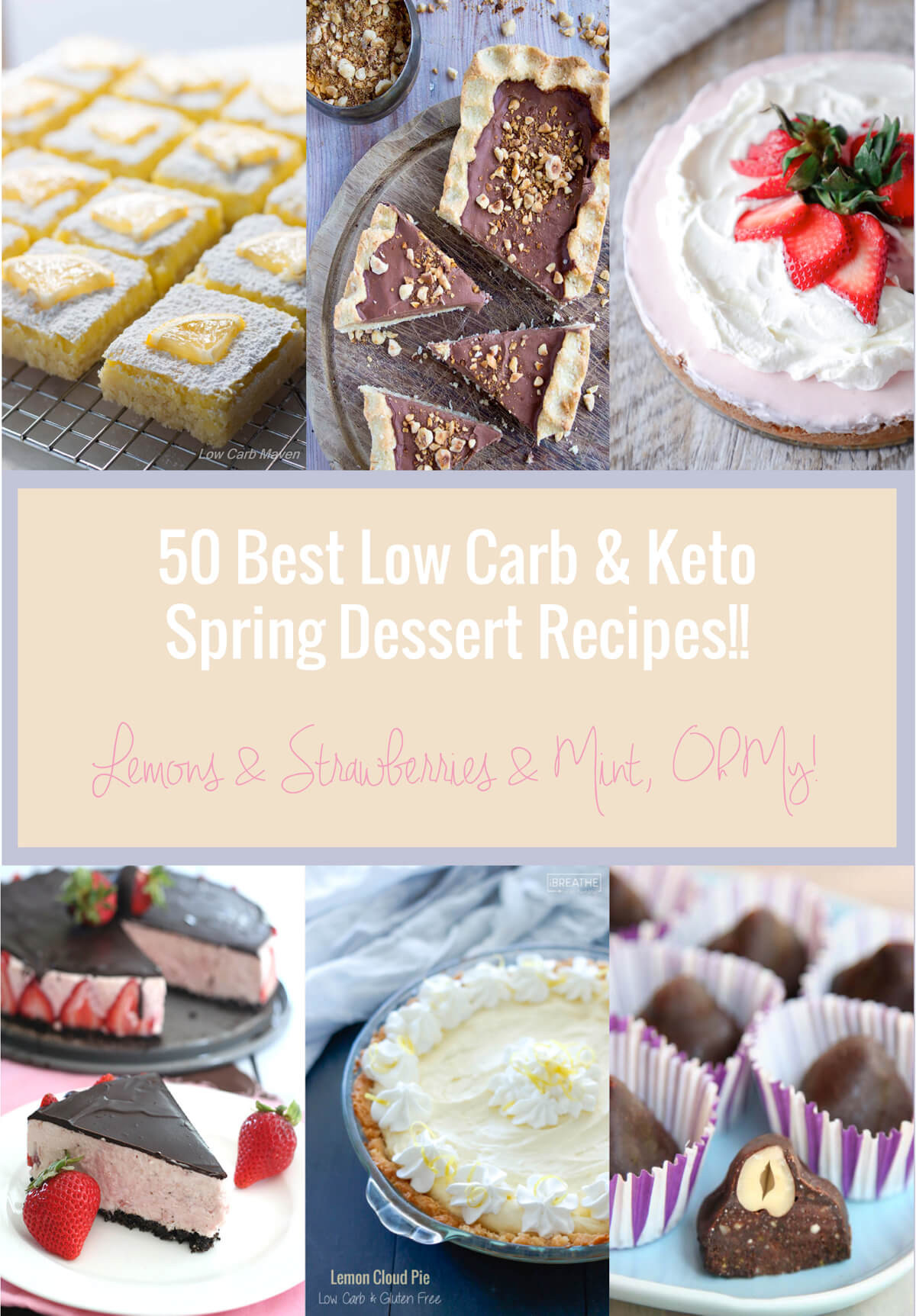 Low Carb Dessert Ideas
 50 Best Keto Spring Dessert Recipes