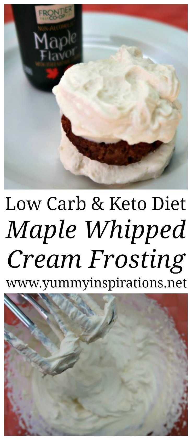 Low Carb Dessert Ideas
 Keto Maple Whipped Cream Frosting Recipe Easy Low Carb
