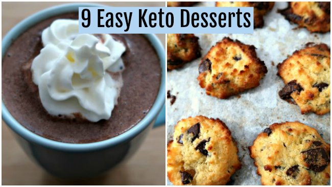 Low Carb Desserts Fast Food
 9 Easy Keto Dessert Recipes Quick Low Carb Ketogenic