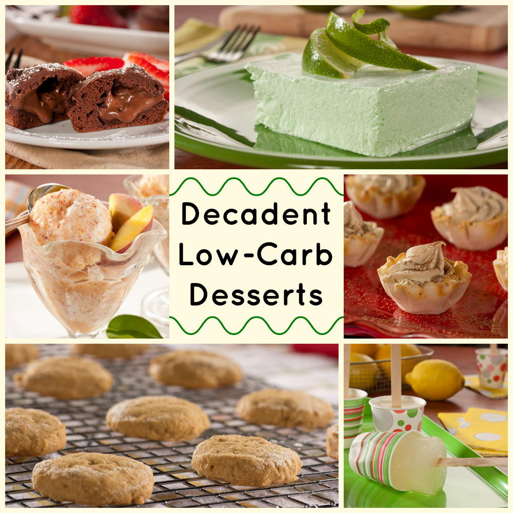 Low Carb Desserts You Can Buy
 Decadent Low Carb Desserts