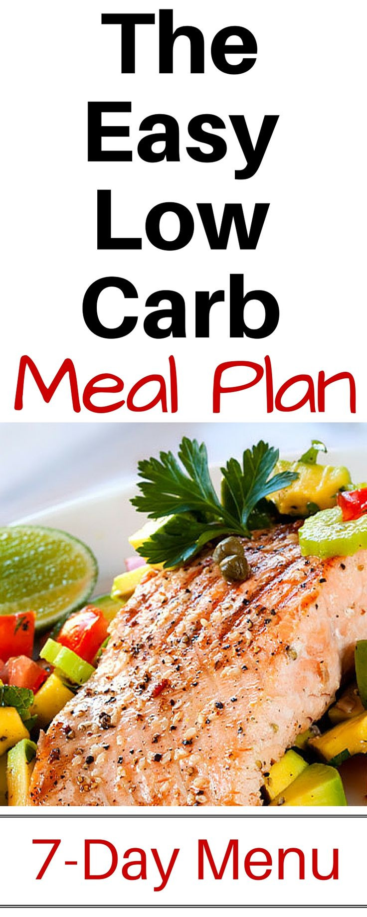 Low Carb Diet Recipes Meal Plan 7 Days
 Best 25 Low carb meal plan ideas on Pinterest