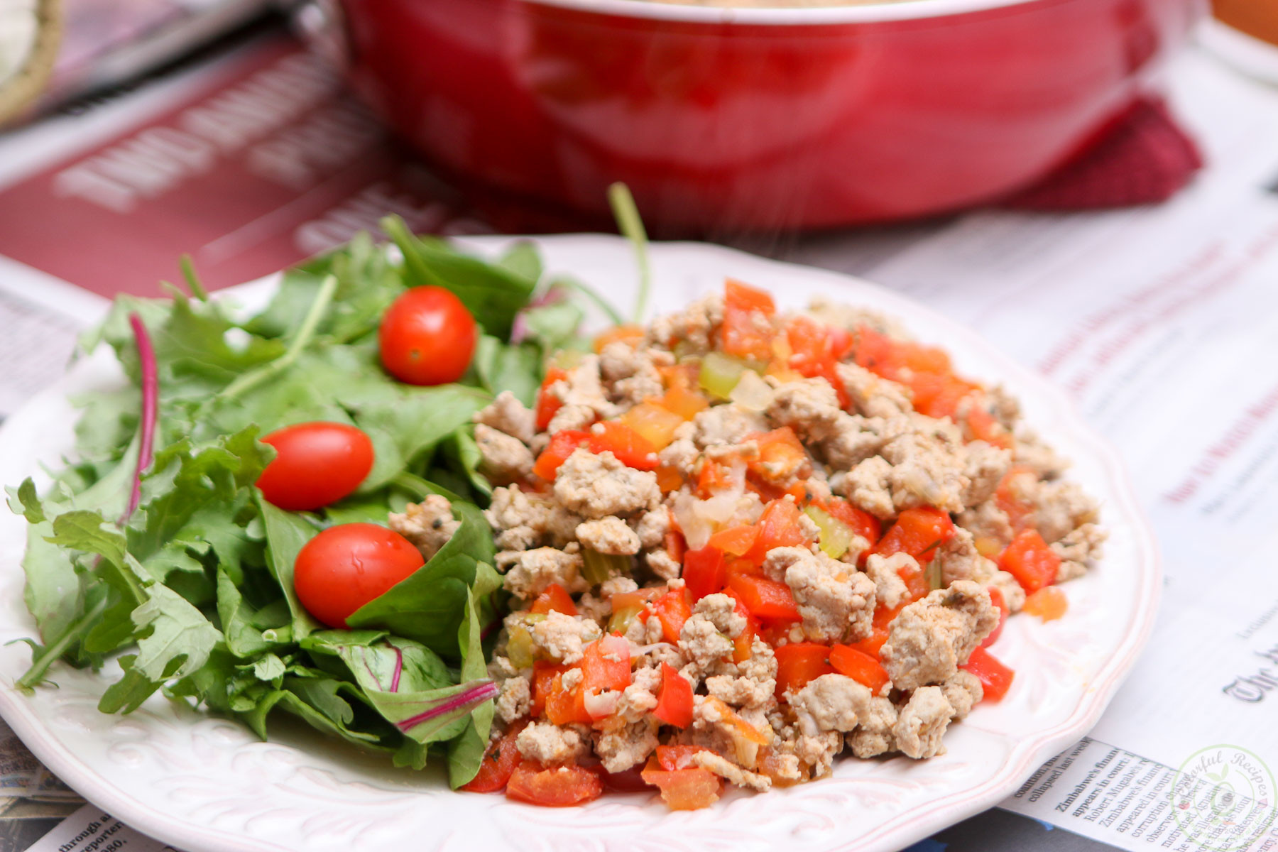 Low Carb Dinner Recipes Ground Turkey
 Organic Ground Turkey High Protein Low Carb Meal