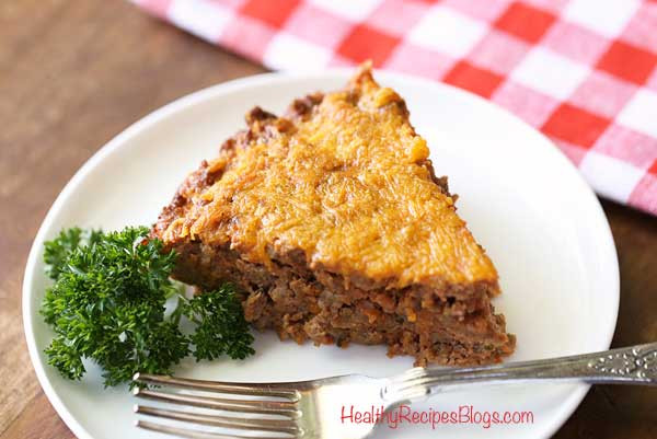 Low Carb Dinner With Ground Beef
 Ground Beef Meat Pie Easy Low Carb Recipe Video