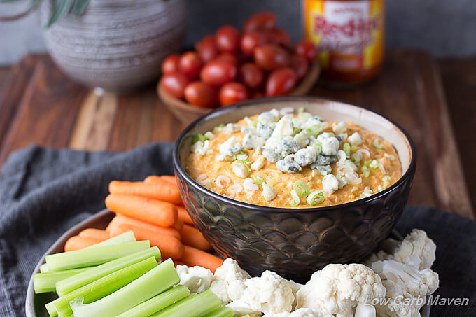 Low Carb Dip Recipes
 Low Carb Buffalo Chicken Dip Keto