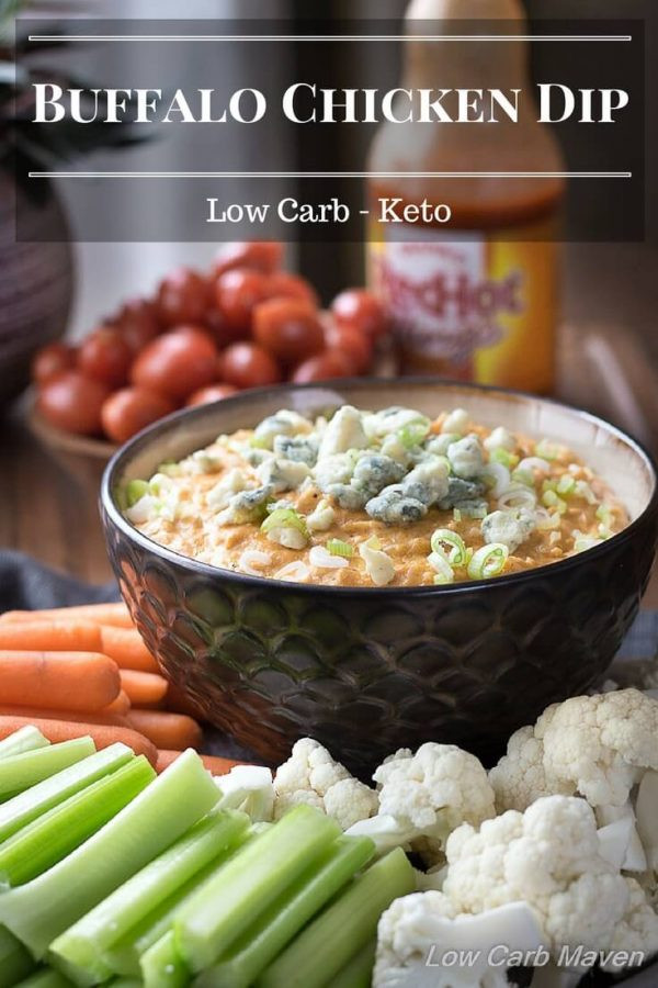 Low Carb Dip Recipes
 Low Carb Buffalo Chicken Dip Keto