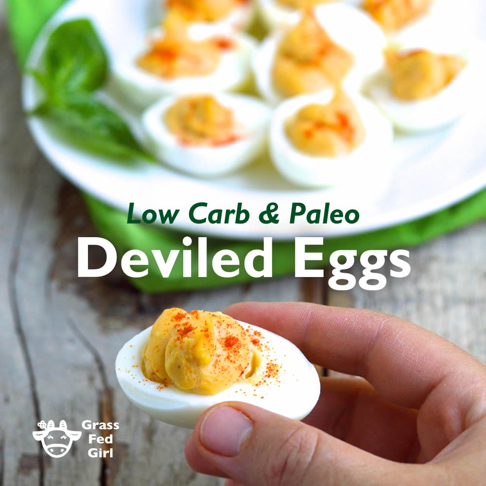 Low Carb Egg Recipes
 Low Carb Keto Paleo Deviled Eggs Recipe
