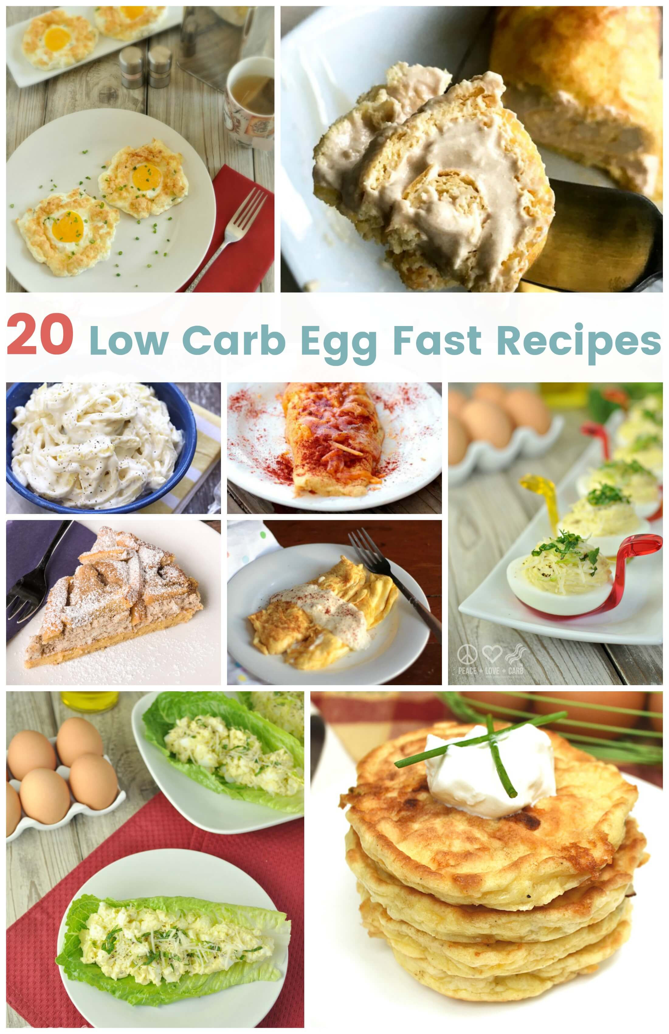 Low Carb Egg Recipes
 20 Low Carb Egg Fast Recipes