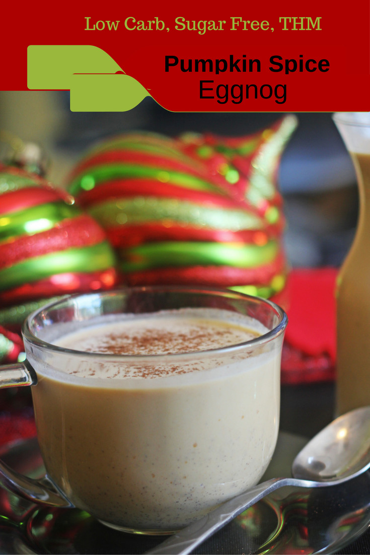 Low Carb Eggnog
 Low Carb and THM Party Foods My Table of Three