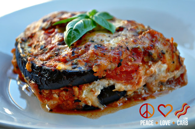 Low Carb Eggplant Lasagna
 Eggplant Lasagna with Meat Sauce Low Carb Gluten Free