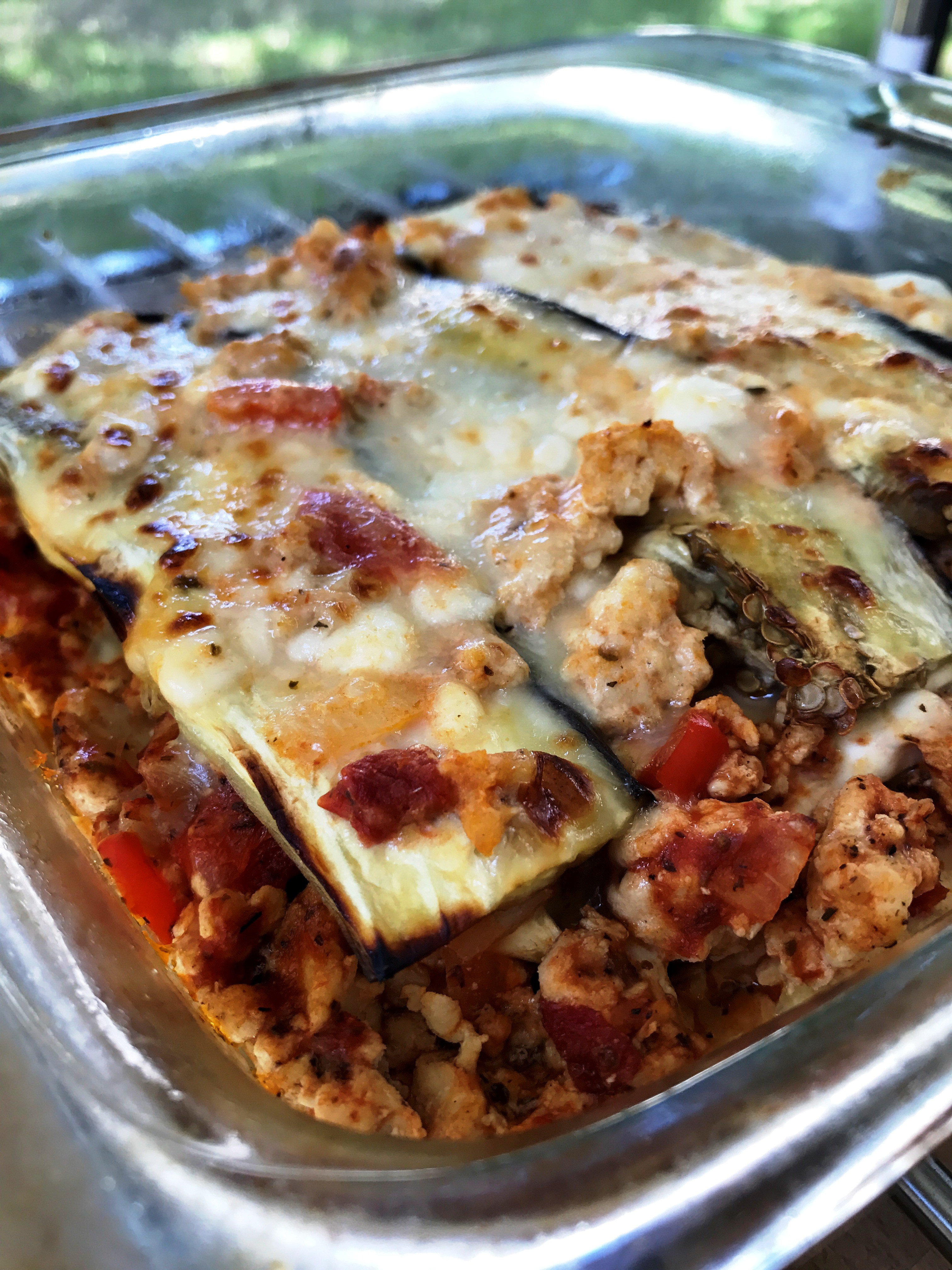 Low Carb Eggplant Lasagna
 Low Carb Eggplant Lasagna 4U Fitness