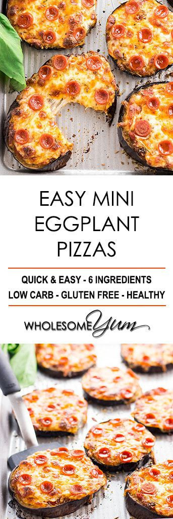 Low Carb Eggplant Recipes Easy
 Easy Low Carb Mini Eggplant Pizza Recipe VIDEO