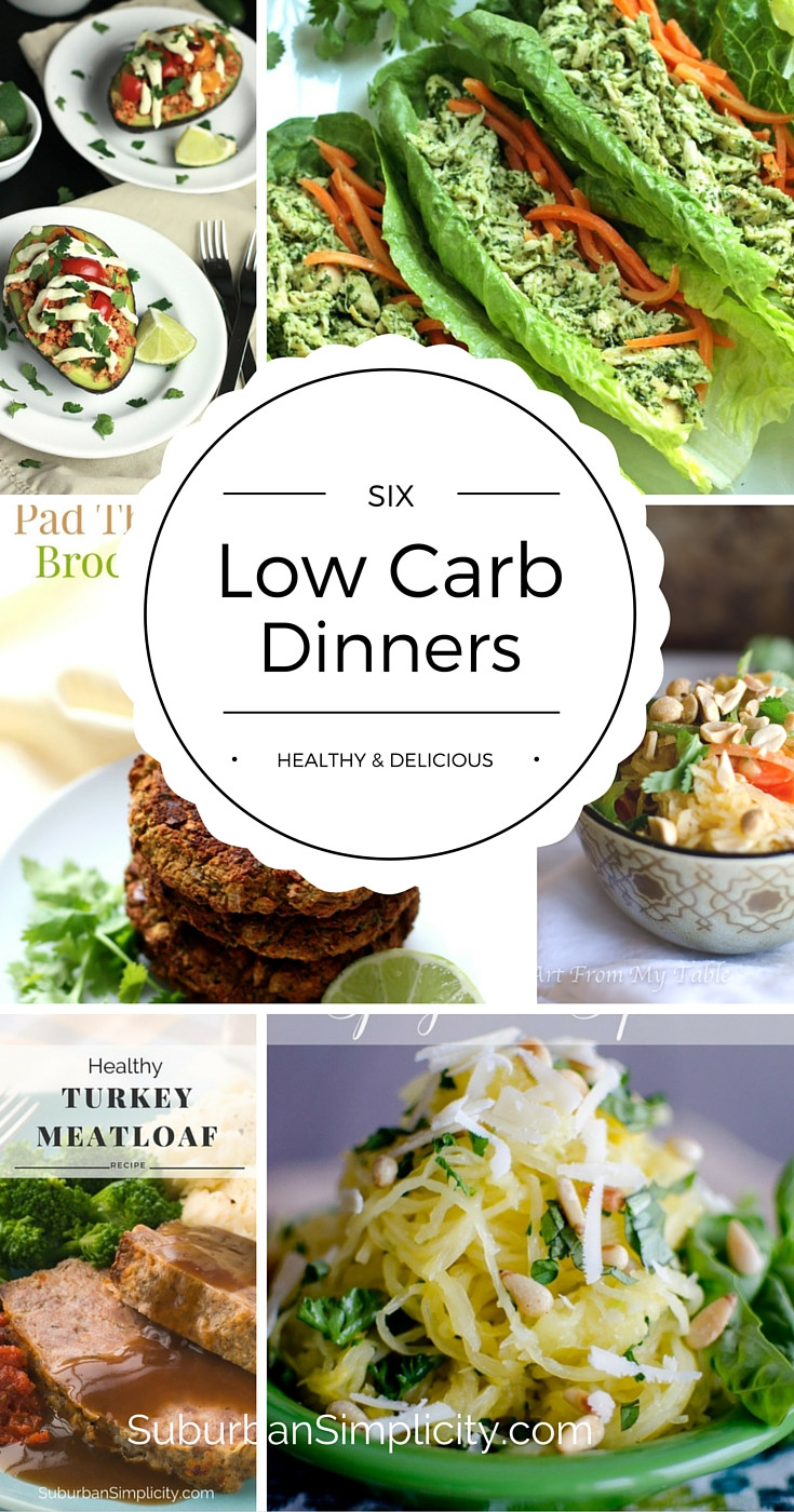 Low Carb Entree Recipes
 Low Carb Dinners Healthy & Delicious Suburban Simplicity