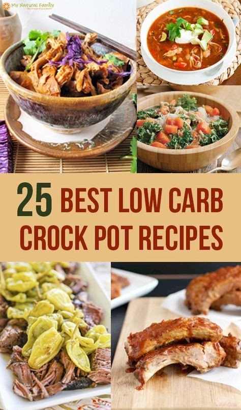 Low Carb Family Recipes
 The 25 Best Low Carb Crock Pot Recipes Low Calorie Too