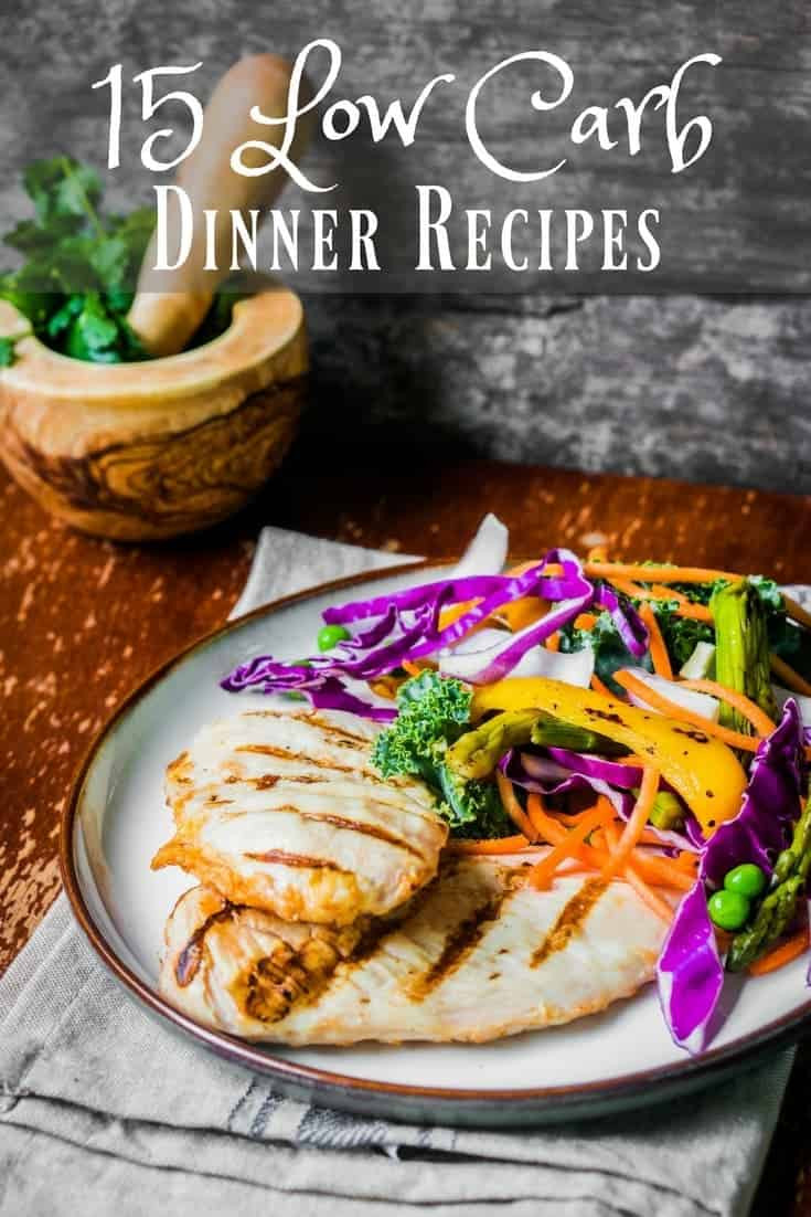 Low Carb Family Recipes
 Recipes for 15 Low Carb Dinners