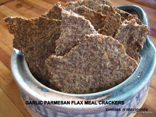 Low Carb Flax Seed Recipes
 Low Carb Garlic Parmesan Flax Seed Crackers Recipe