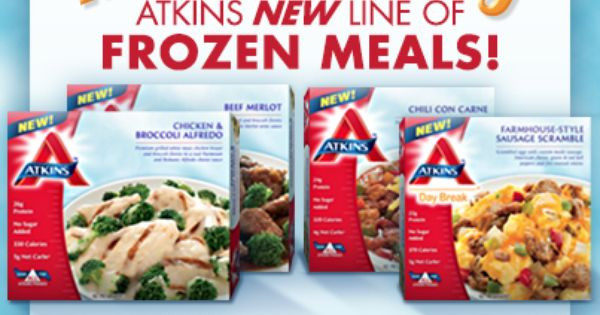 Low Carb Frozen Dinners
 Meals Atkins Frozen