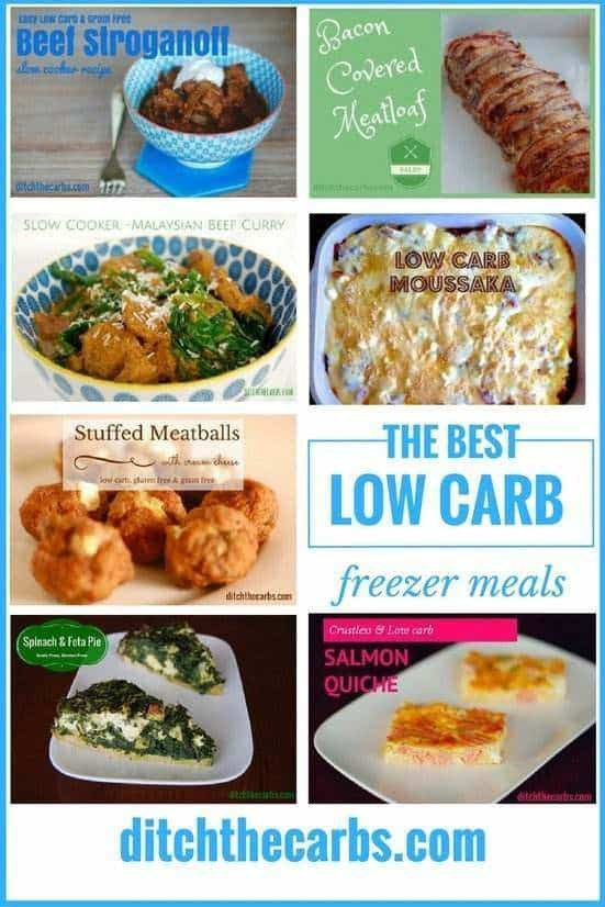 Low Carb Frozen Dinners
 9 Super Easy Low Carb Freezer Meals and a handy freezer