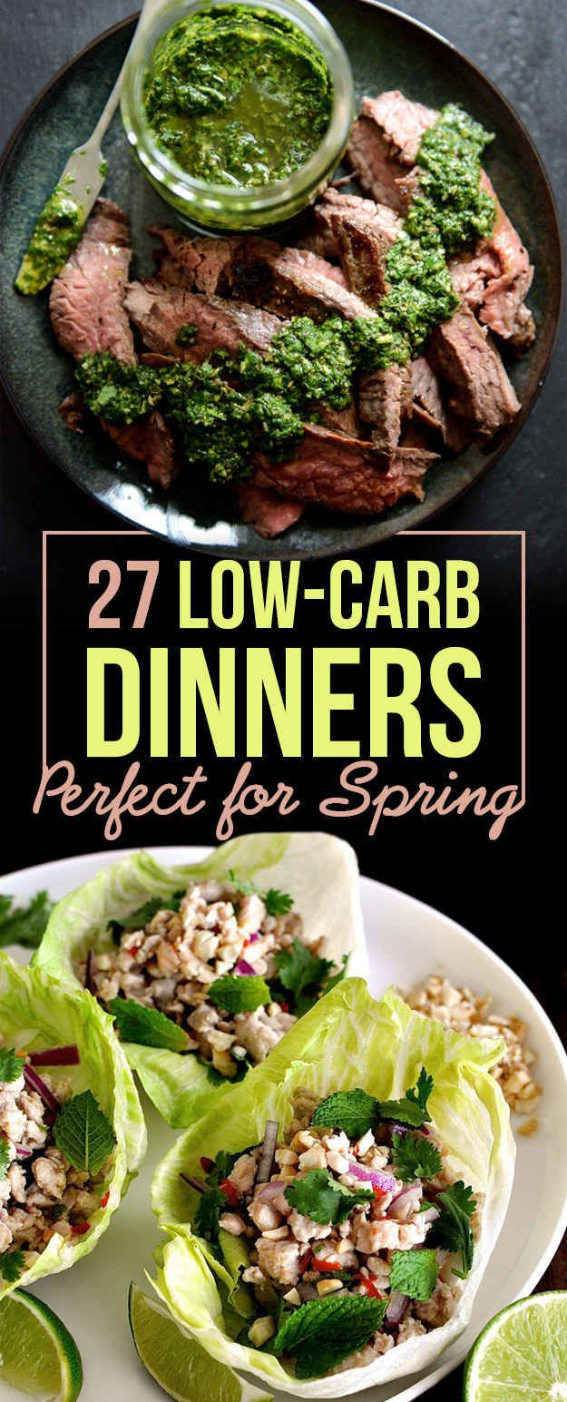 Low Carb Healthy Dinners
 27 Low Carb Dinners That Are Great For Spring