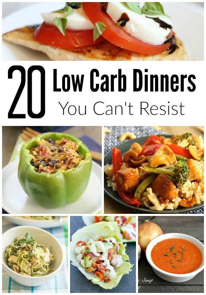 Low Carb Healthy Dinners
 Going Low Carb 20 Dinner Recipe Ideas Too Good To Resist