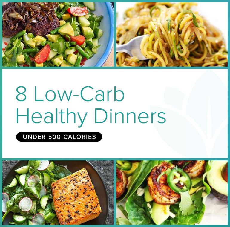 Low Carb Healthy Dinners
 8 Low Carb Healthy Dinner Recipes Under 500 Calories
