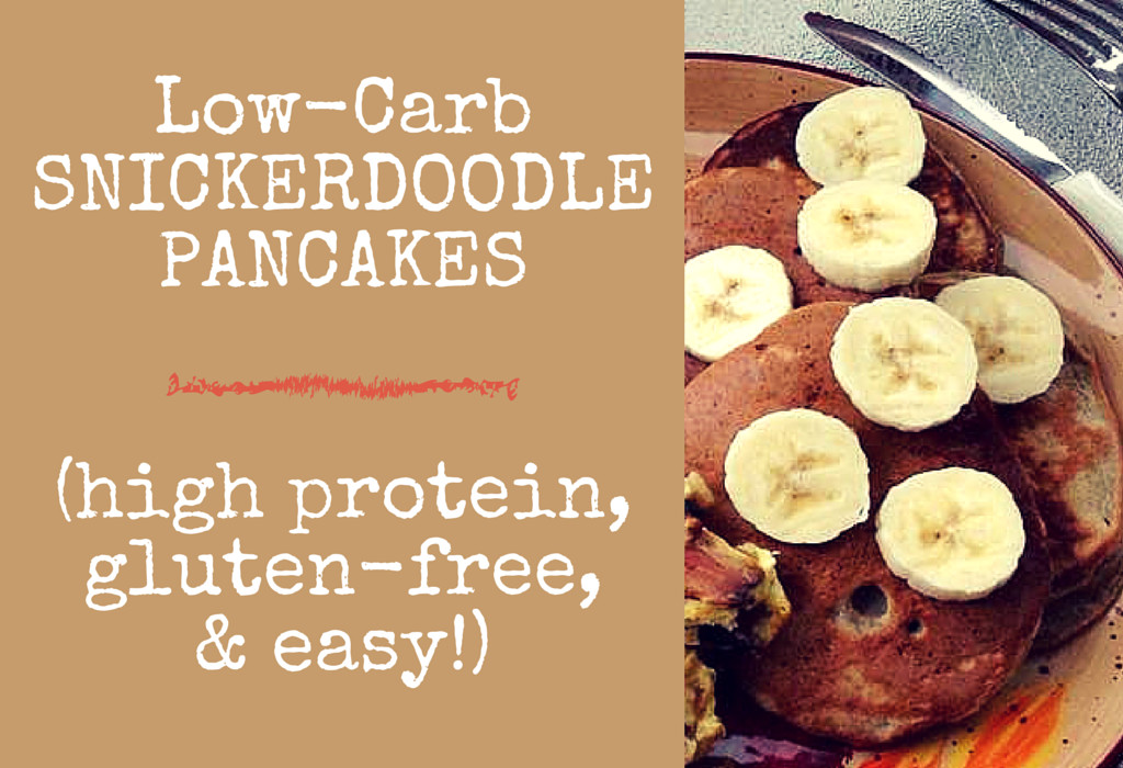Low Carb High Protein Pancakes
 Low carb snickerdoodle pancakes FemFusion