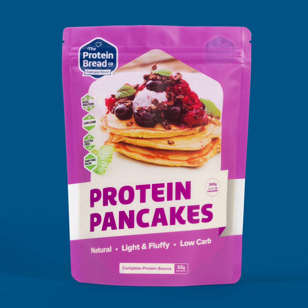 Low Carb High Protein Pancakes
 High Protein Pancake Mix