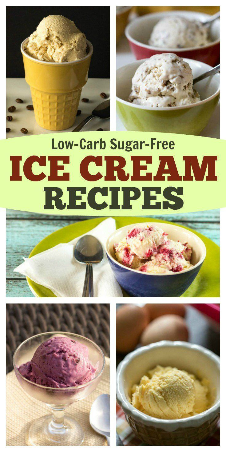 Low Carb Ice Cream Recipes
 7743 best images about Low Carb Cooking on Pinterest