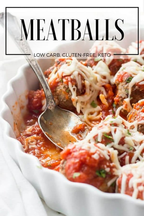 Low Carb Italian Recipes
 Mom s Low Carb Meatballs Recipe Italian Style keto