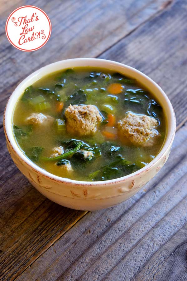 Low Carb Italian Recipes
 Low Carb Italian Wedding Soup Recipe That s Low Carb