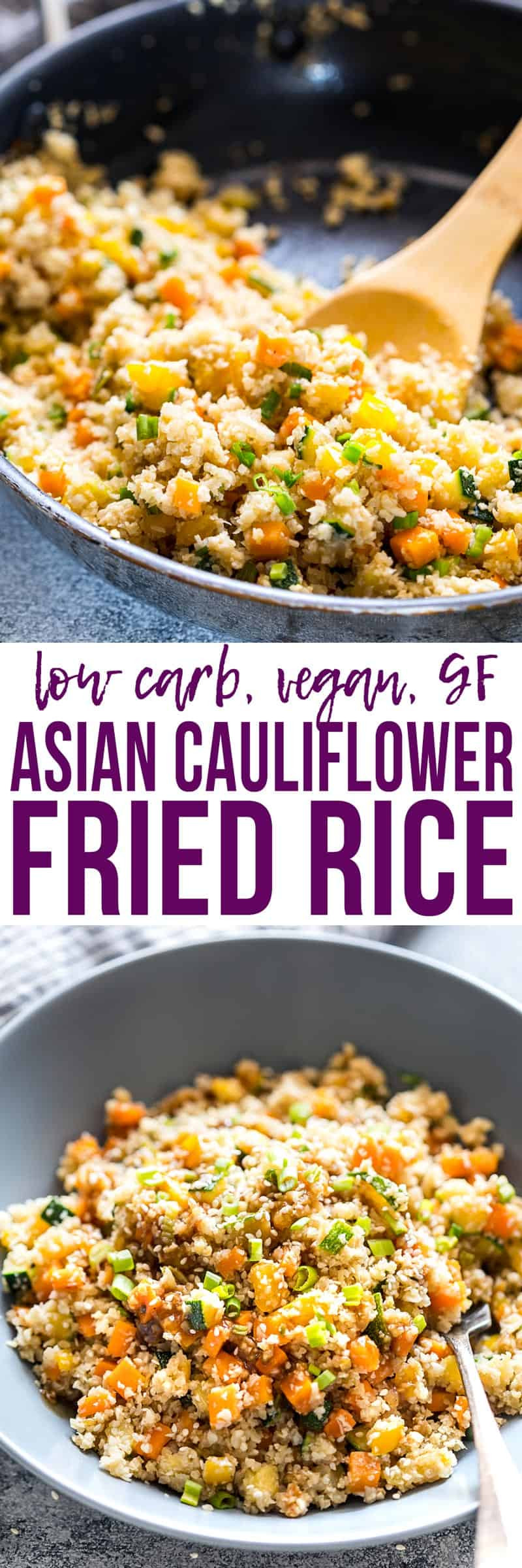 Low Carb Japanese Recipes
 Low Carb Asian Cauliflower Rice Recipe Vegan GF ready