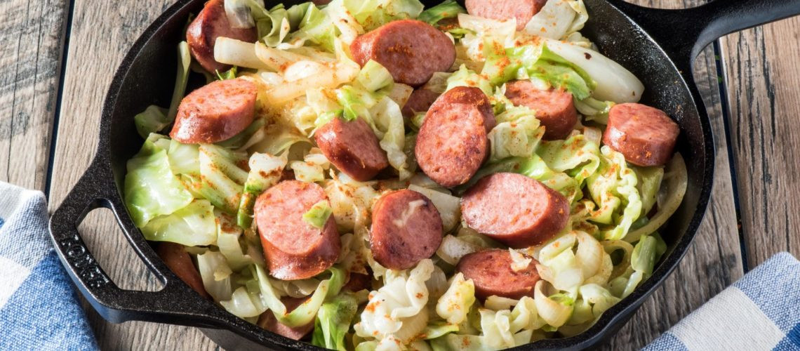 Low Carb Kielbasa Recipes
 Fried Cabbage and Kielbasa Skillet Tasty Low Carb