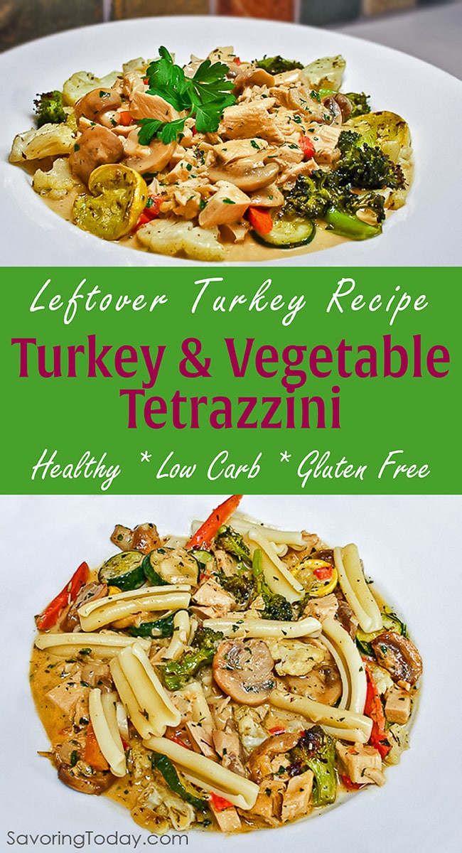 Low Carb Leftover Turkey Recipes
 Healthy Low Carb Turkey & Ve able Tetrazzini with