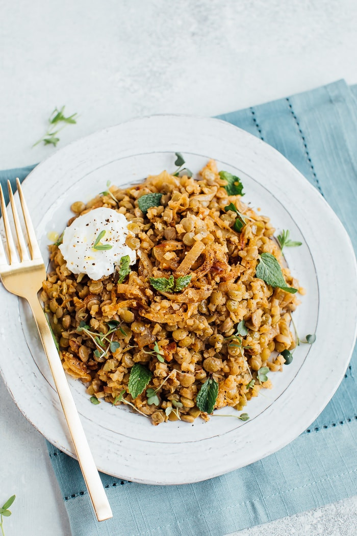 Low Carb Lentil Recipes
 Lightened Up Mujadara Caramelized ions Lentils and