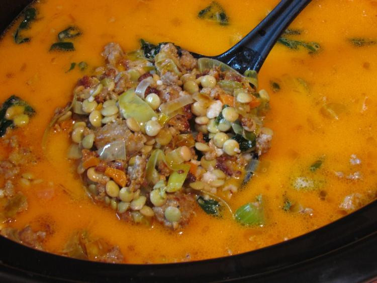 Low Carb Lentil Recipes
 Slow Cooker Lentil and Italian Sausage Soup Low Carb