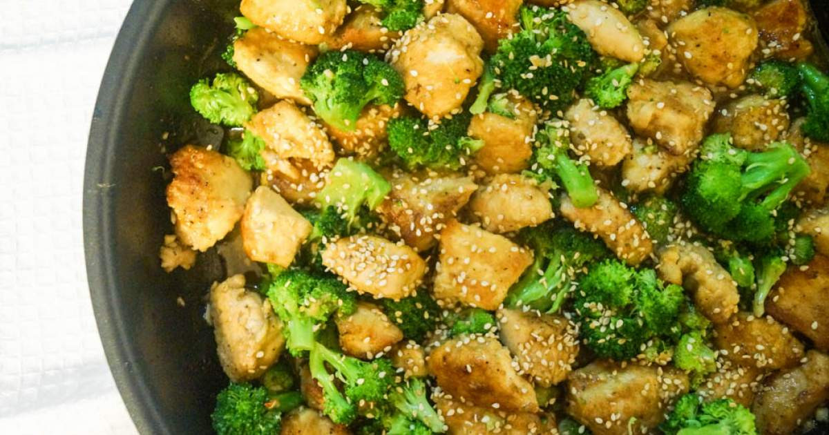 Low Carb Low Calorie Chicken Recipes
 Low Carb Sesame Chicken and Broccoli Slender Kitchen