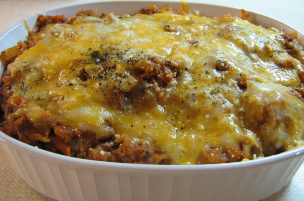 Low Carb Low Calorie Recipes Food Network
 Low Carb Beef And Cheesy Spaghetti Squash Bake Recipe