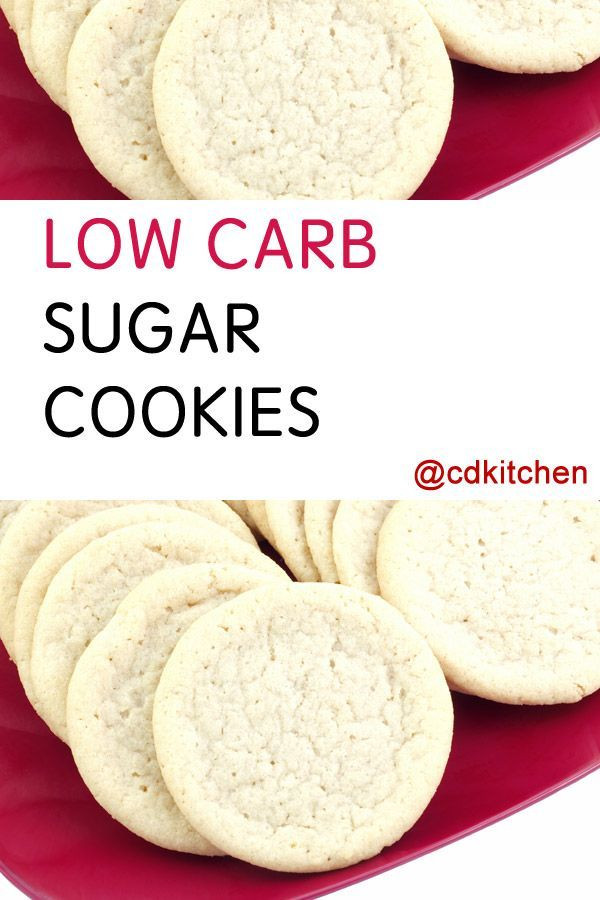 Low Carb Low Sugar Cookies
 Low Carb Sugar Cookies Recipe
