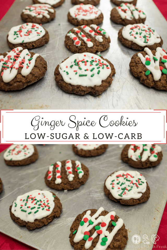 Low Carb Low Sugar Cookies
 Ginger Spice Christmas Cookies The Happy Health Freak