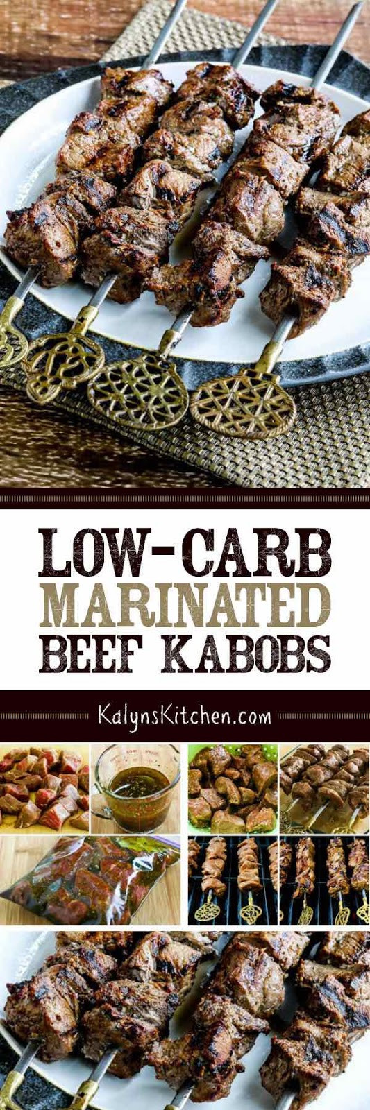 Low Carb Marinades
 Low Carb Marinated Beef Kabobs Kalyn s Kitchen