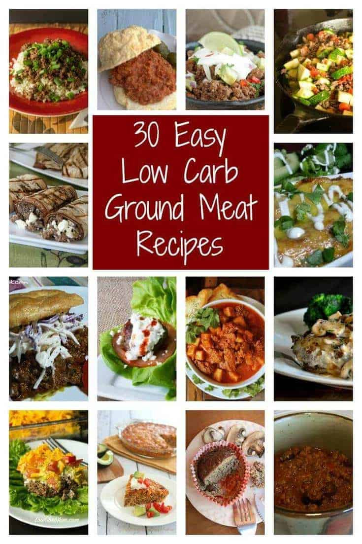 Low Carb Meat Recipes
 30 Easy Low Carb Ground Meat Recipes