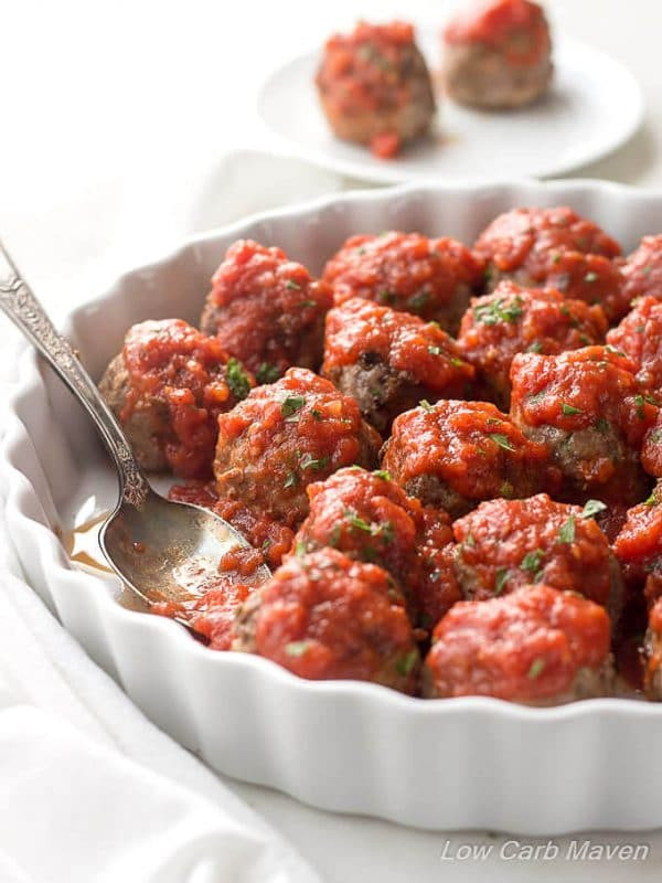 Low Carb Meatball Recipes
 Mom s Low Carb Meatballs Recipe Italian Style keto