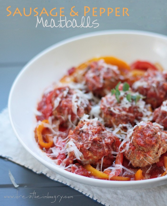 Low Carb Meatball Recipes
 Sausage and Peppers Meatball Recipe Low Carb and Gluten