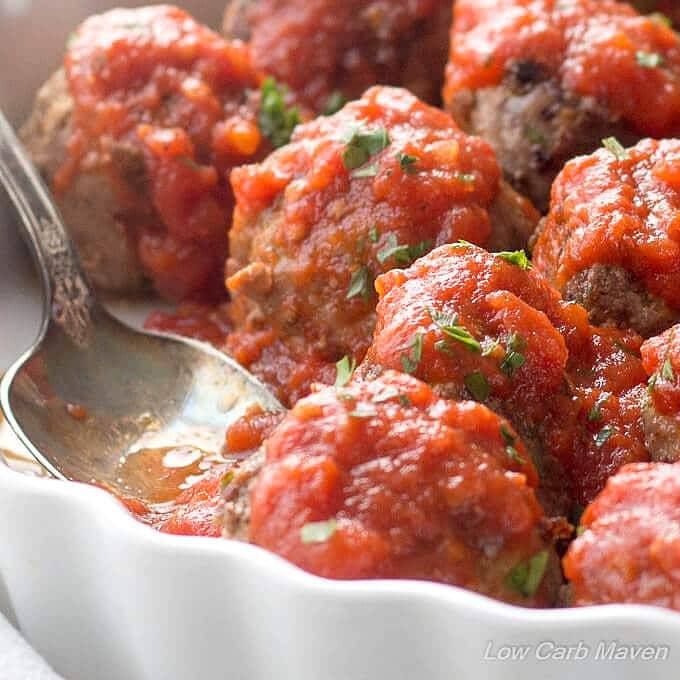 Low Carb Meatball Recipes
 Mom s Low Carb Meatballs Recipe Italian Style keto