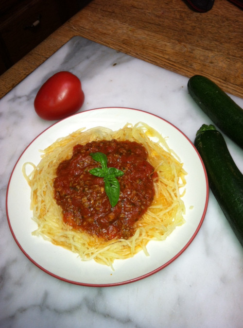 Low Carb Mediterranean Diet
 Recipe Spaghetti Squash Spaghetti