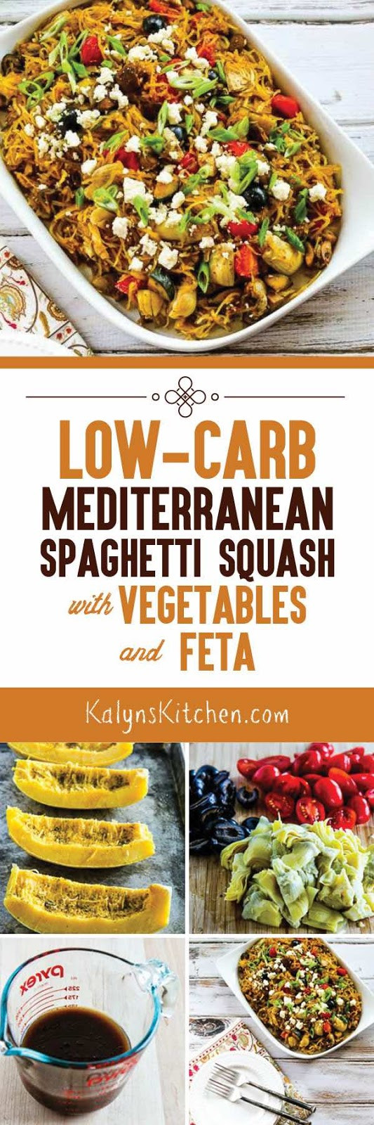 Low Carb Mediterranean Diet
 Low Carb Mediterranean Spaghetti Squash Sauteed with