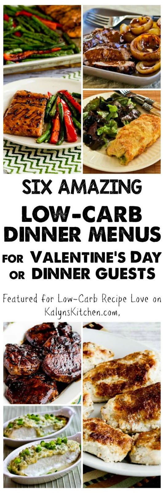 Low Carb Menus And Recipes
 Low Carb Recipe Love Six Low Carb Dinner Menus for