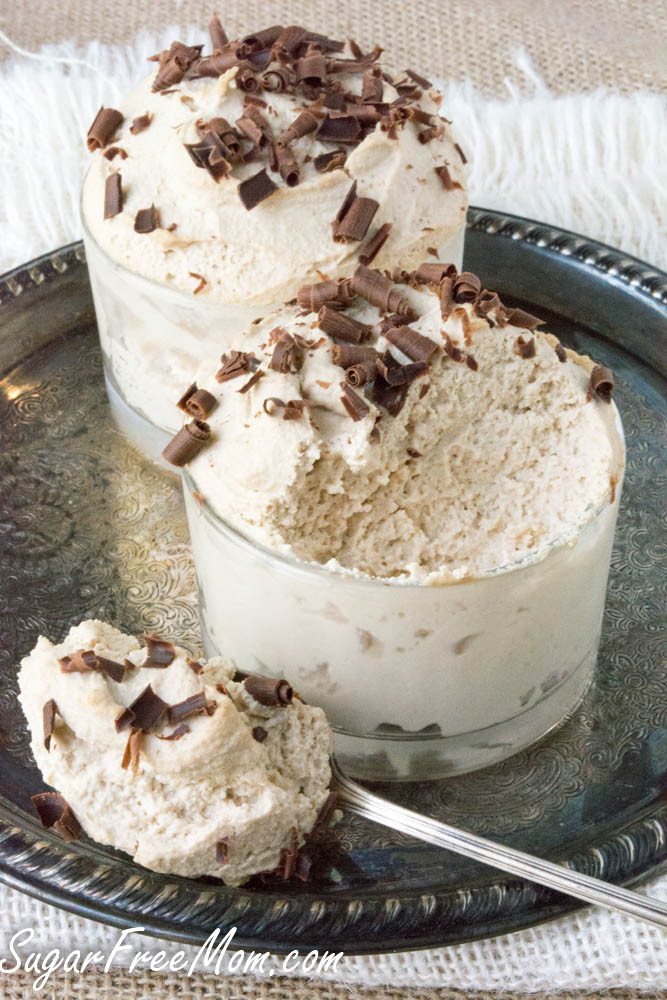 Low Carb Mousse
 Sugar Free Low Carb Coffee Ricotta Mousse